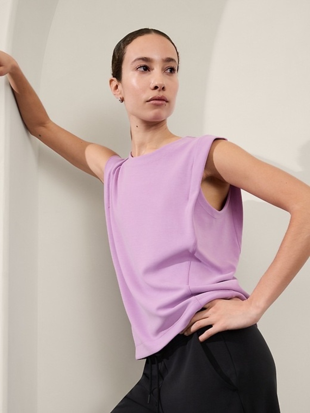 Athleta Seasoft Tank - Purple